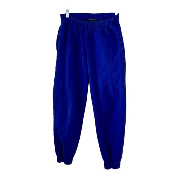 BRAANDY ❤️ MELVILLE Women's Fleece Sweatpants Blue Size S - Picture 2 of 6